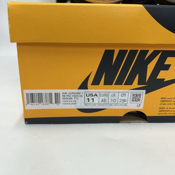 Nike Air Jordan 1 Retro High OG “Taxi/Black-Sail” 555088-711 main image 5